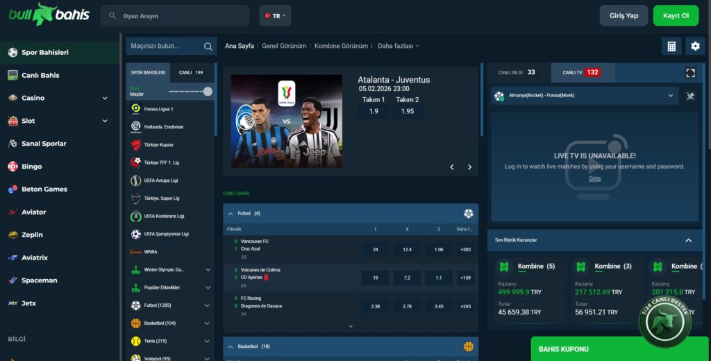 bullbahis spor bahisleri